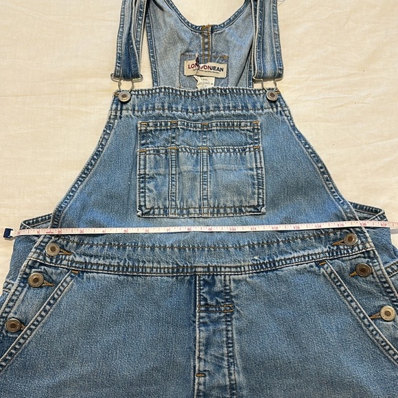 NWOT LondonJean 90s Vintage Medium Wash Overalls Size M - Picture 11 of 13